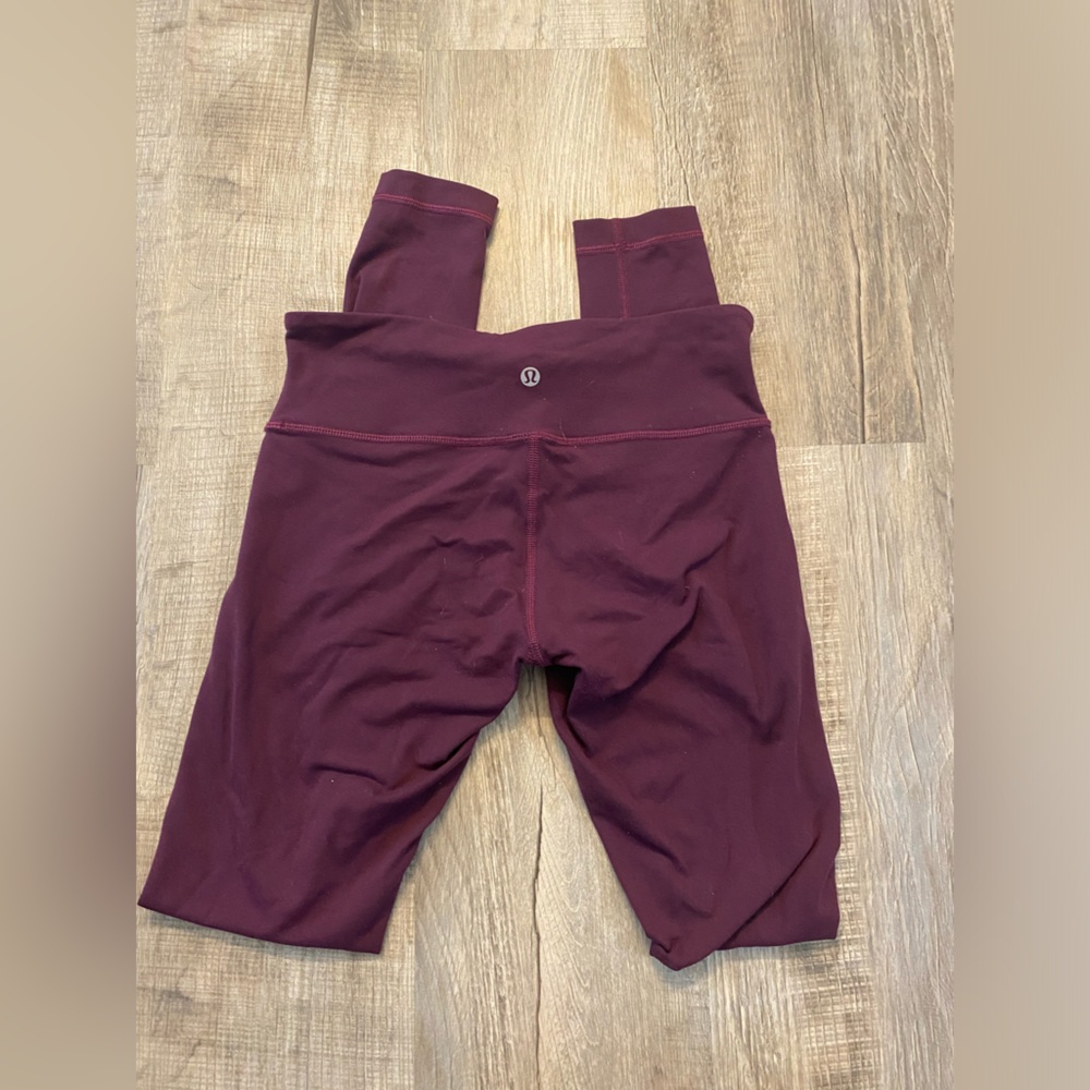 Purple lululemon leggings